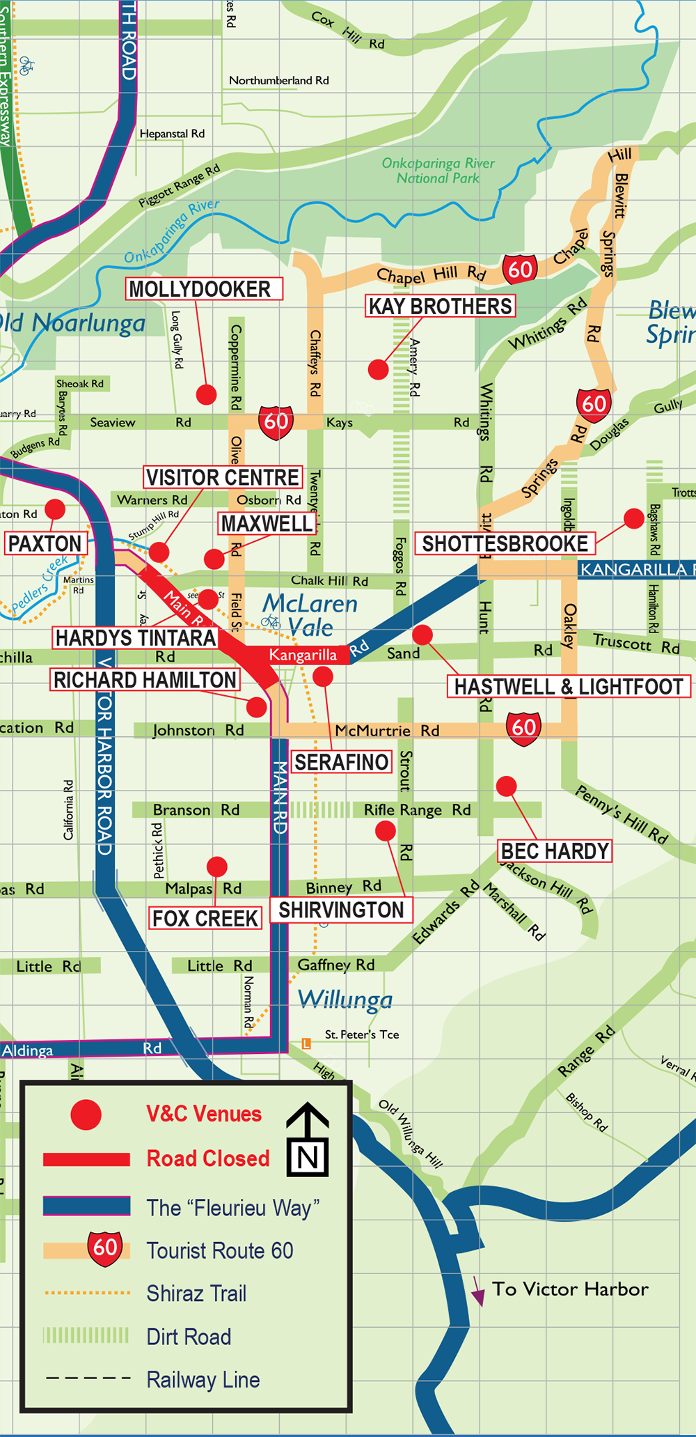 Road Closure Map 2023